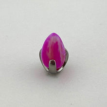Load image into Gallery viewer, Prong Set Opal Bullet Threaded End