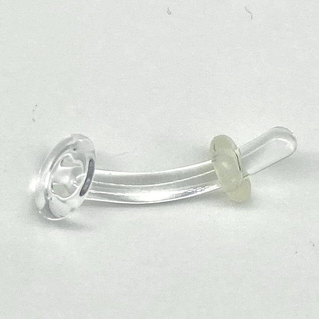 Glass on sale earring retainer