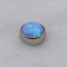 Load image into Gallery viewer, Opal Cabochon Threadless End