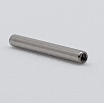 16g Straight Barbell Threaded Post