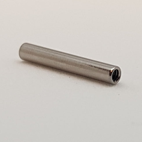 14g Straight Barbell Threaded Post