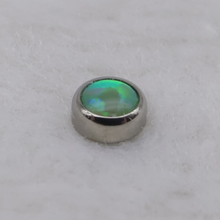 Load image into Gallery viewer, Opal Cabochon Threadless End
