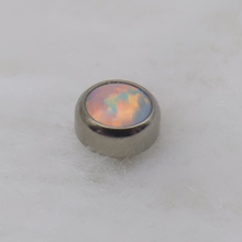 Load image into Gallery viewer, Opal Cabochon Threadless End