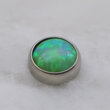 Load image into Gallery viewer, Opal Cabochon Threadless End