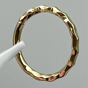 BVLA Hammered Seam Ring