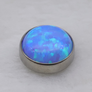 Opal Cabochon Threadless End