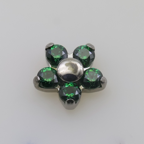 Flower Threadless End