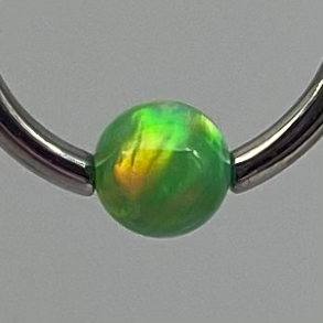 Opal Captive Bead