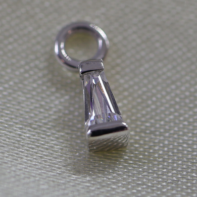 BVLA Tapered Baguette Charm