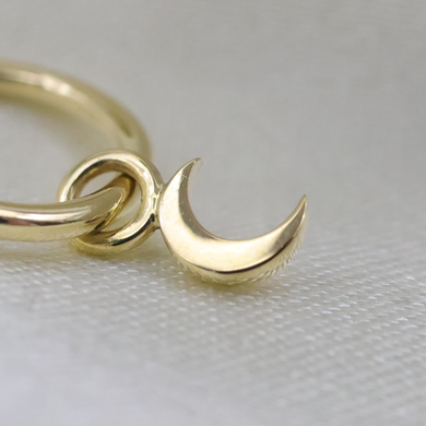 BVLA Crescent Moon Charm