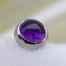 Load image into Gallery viewer, Stone Cabochon Threaded End