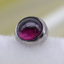 Load image into Gallery viewer, Stone Cabochon Threaded End