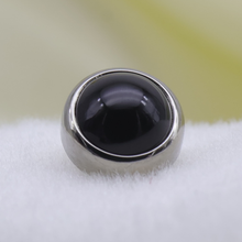 Load image into Gallery viewer, Stone Cabochon Threaded End