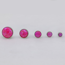 Load image into Gallery viewer, Opal Cabochon Threadless End