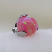 Load image into Gallery viewer, Prong Set Opal Ball Threaded End