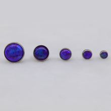 Load image into Gallery viewer, Opal Cabochon Threadless End