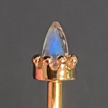 Load image into Gallery viewer, BVLA Faceted Bullet Crown Threaded End