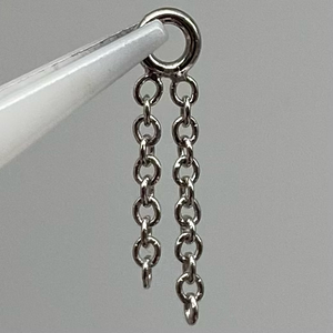 BVLA Double Cable Chain Charm