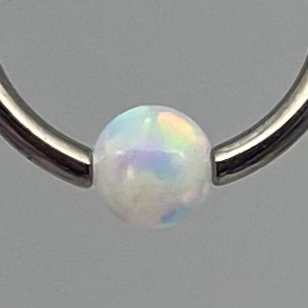 Opal Captive Bead