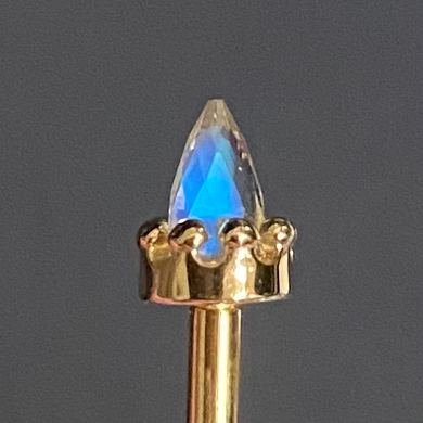 BVLA Faceted Bullet Crown Threaded End