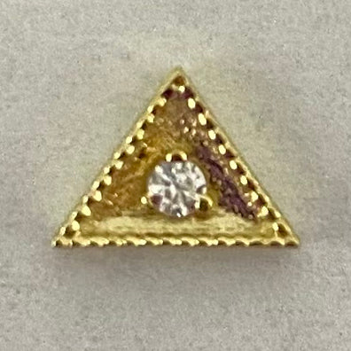 BVLA Triangle Harlequin Threadless End