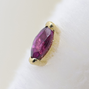 BVLA Marquise V Prong Threadless End