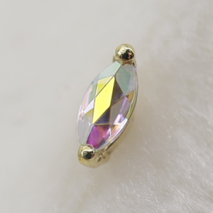 BVLA Marquise V Prong Threadless End
