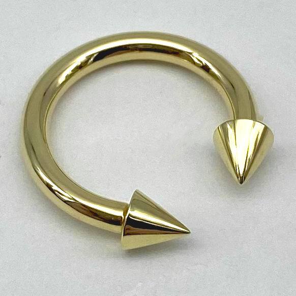 BVLA Circular Barbell with Spikes