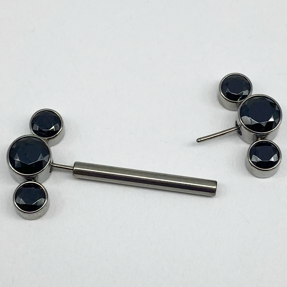 Bijoux Front Facing NB11T Threadless End