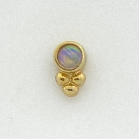 BVLA Bezel with Tri Bead Threadless End