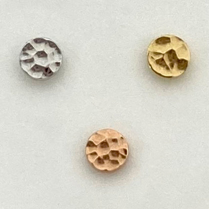 BVLA Hammered Disc Threadless End