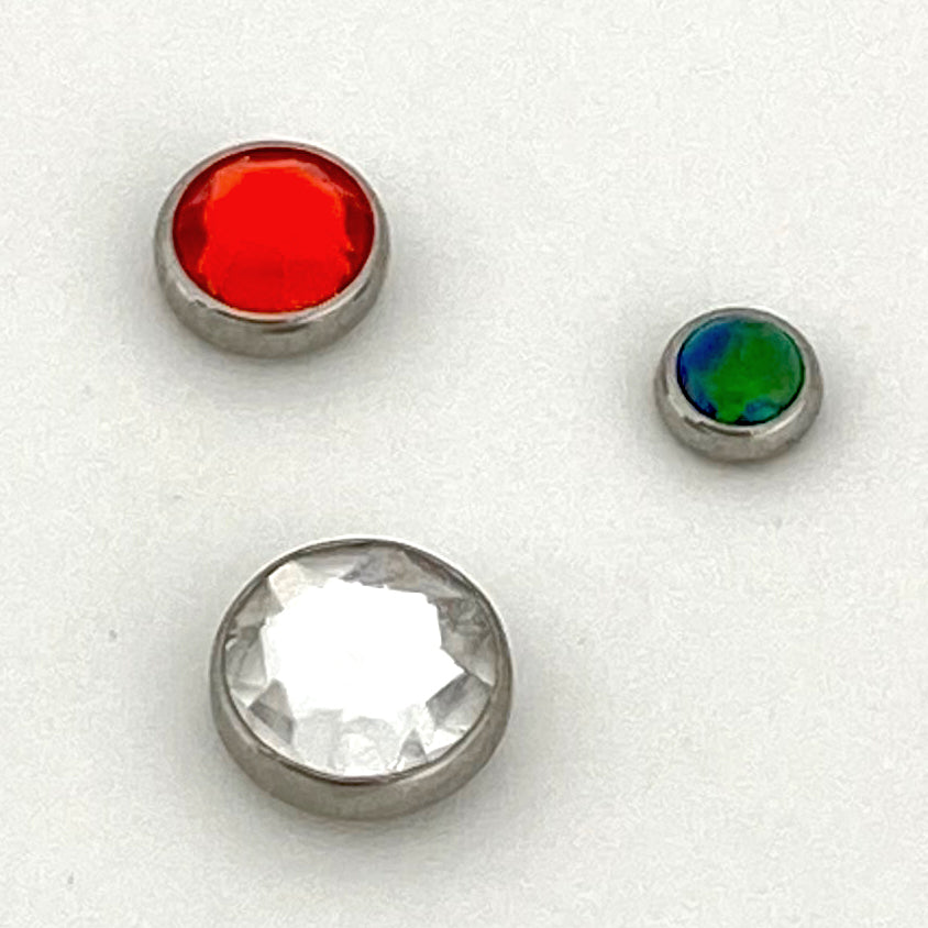 Flat Gem Threaded End