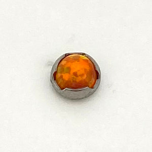 Opal Cabochon Threaded End
