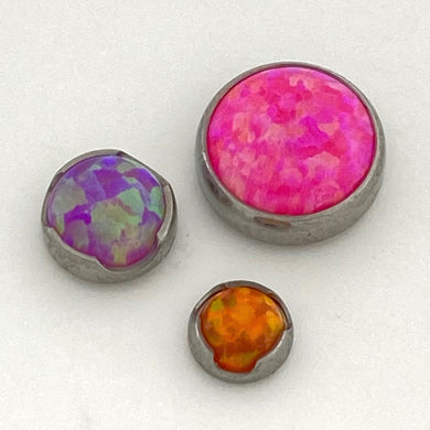 Opal Cabochon Threaded End