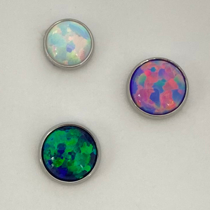 Opal Cabochon Threaded End