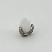 Load image into Gallery viewer, Prong Set Opal Bullet Threaded End