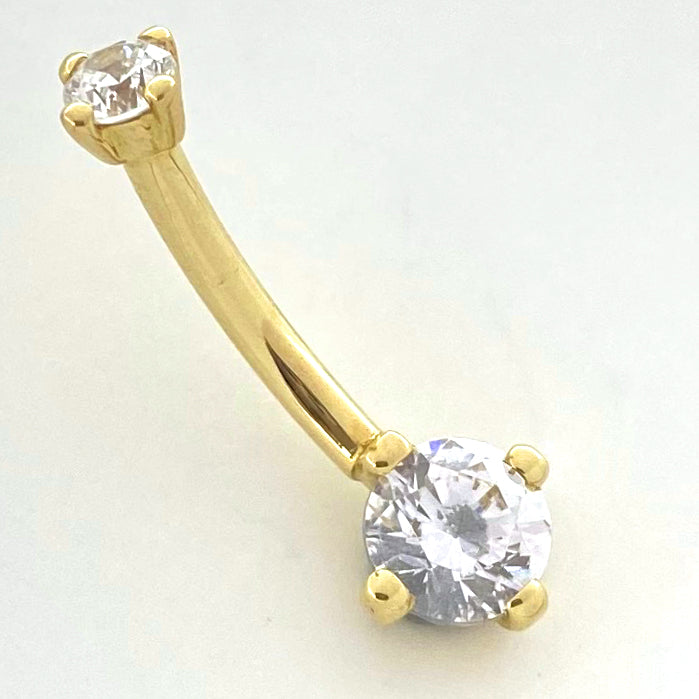 BVLA Classic Prong Navel Curve